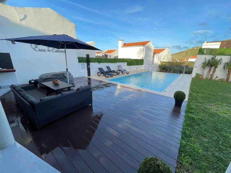 Вілла Casa Da Calheta Maia  Екстер'єр фото